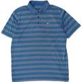 Tricou polo Nike pentru bărbați XL, poliester cu dungi albastre