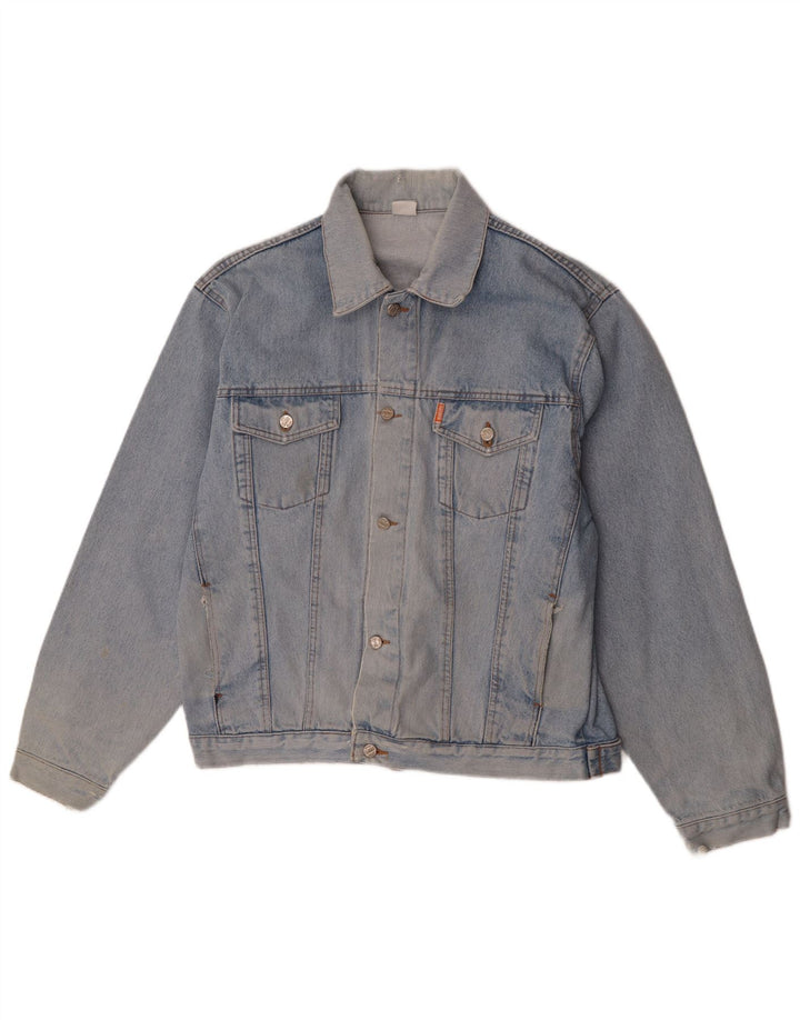 Jachetă de blugi vintage pentru bărbați UK 40 Large Blue