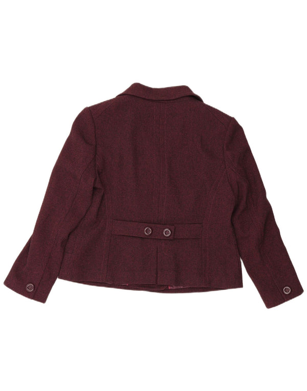 Jachetă pentru femei Marks & Spencer cu două piepturi, UK 18 XL, bordeaux