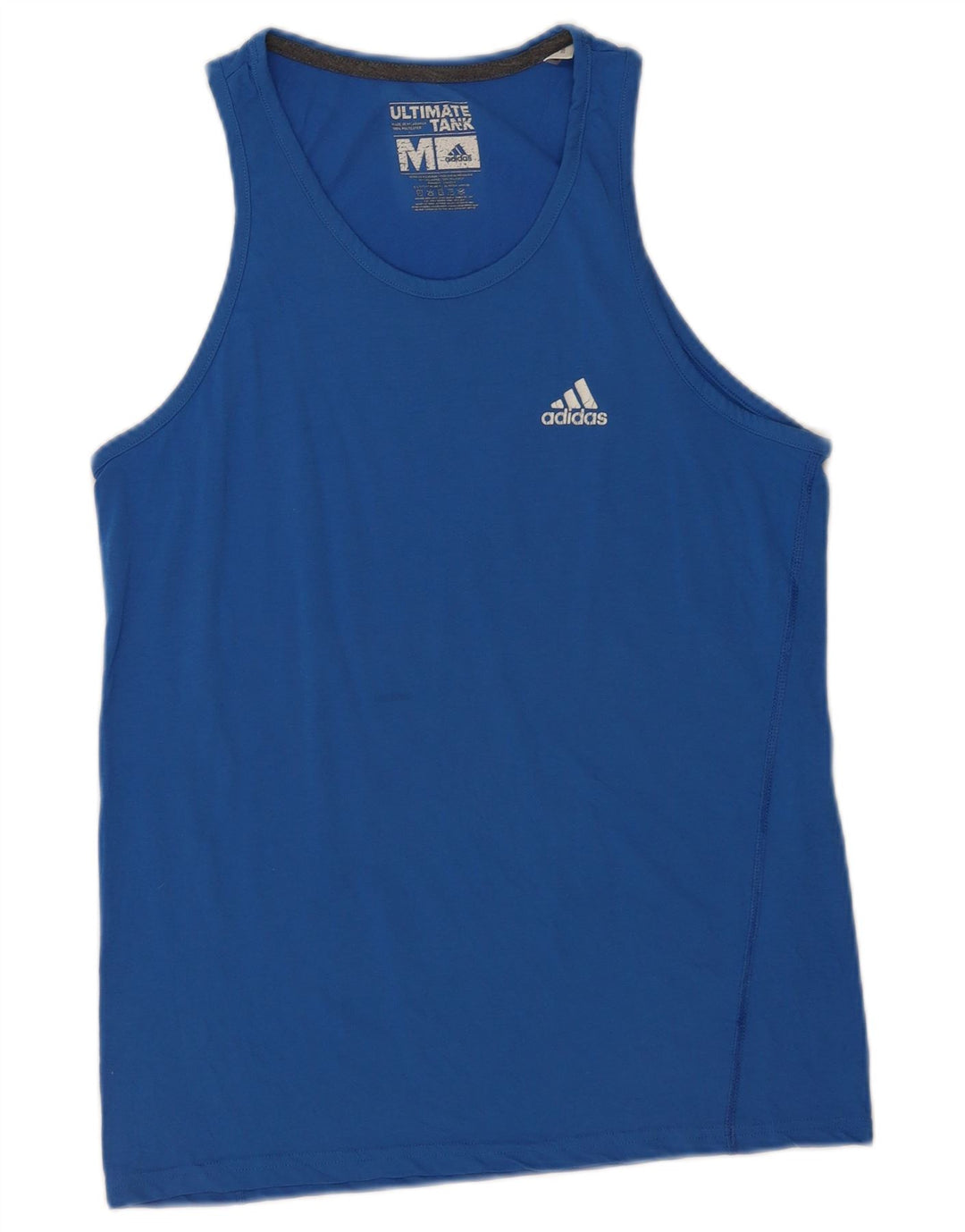 Vest Vest Top pentru bărbați Adidas Medium Blue Poliester
