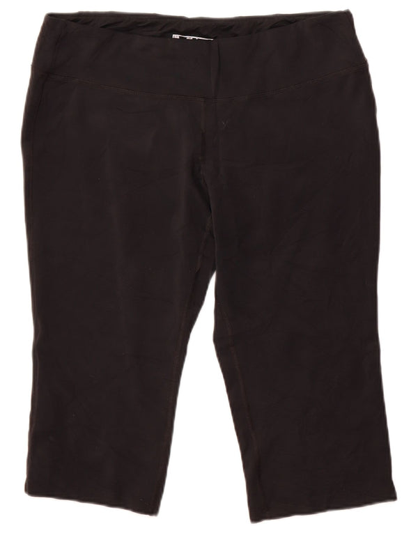 Leggings Capri New Balance pentru femei UK 18 XL Poliester negru