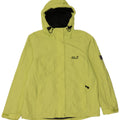 JACK WOLFSKIN Jachetă de ploaie cu glugă pentru femei UK 18 XL Poliamidă verde