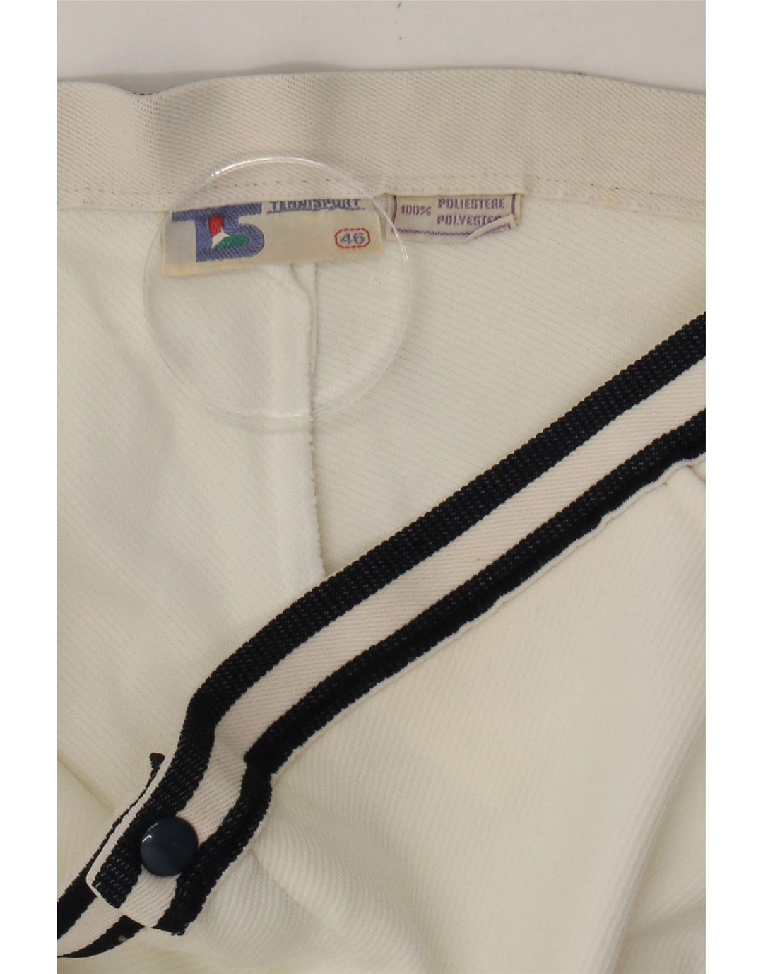 VINTAGE Womens Chino Shorts IT 46 Large W32  White Polyester Vintage Vintage and Second-Hand Vintage from Messina Hembry 