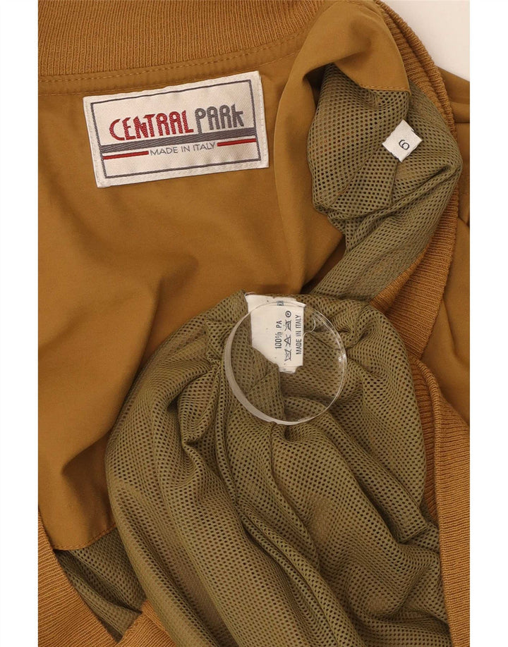 Bomber pentru bărbați Central Park UK 44 2XL Maro Poliamidă Sport