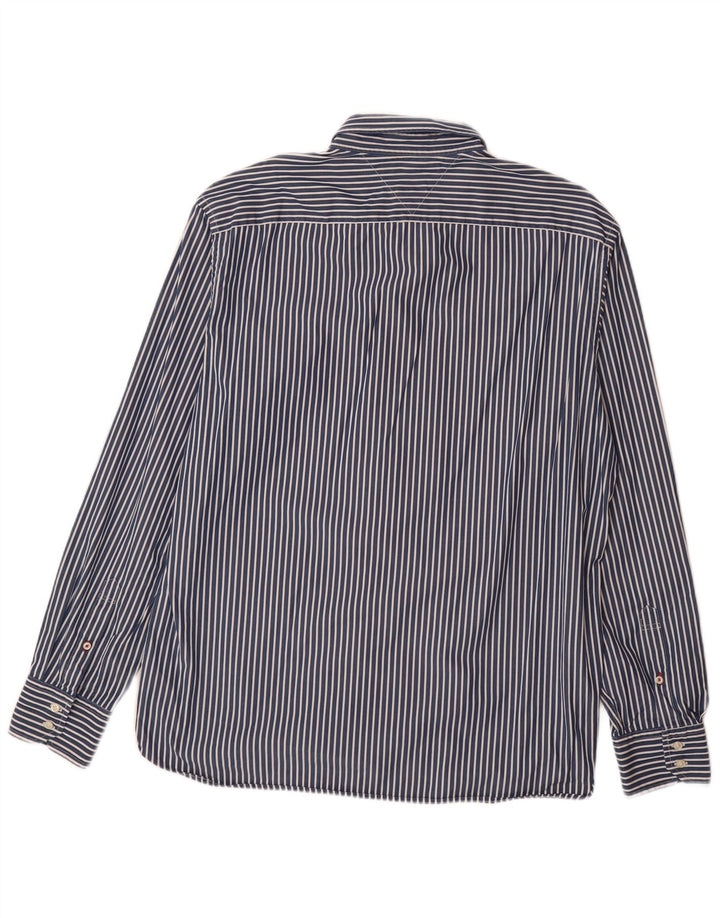 Cămașă pentru bărbați TOMMY HILFIGER XL bleumarin cu dungi