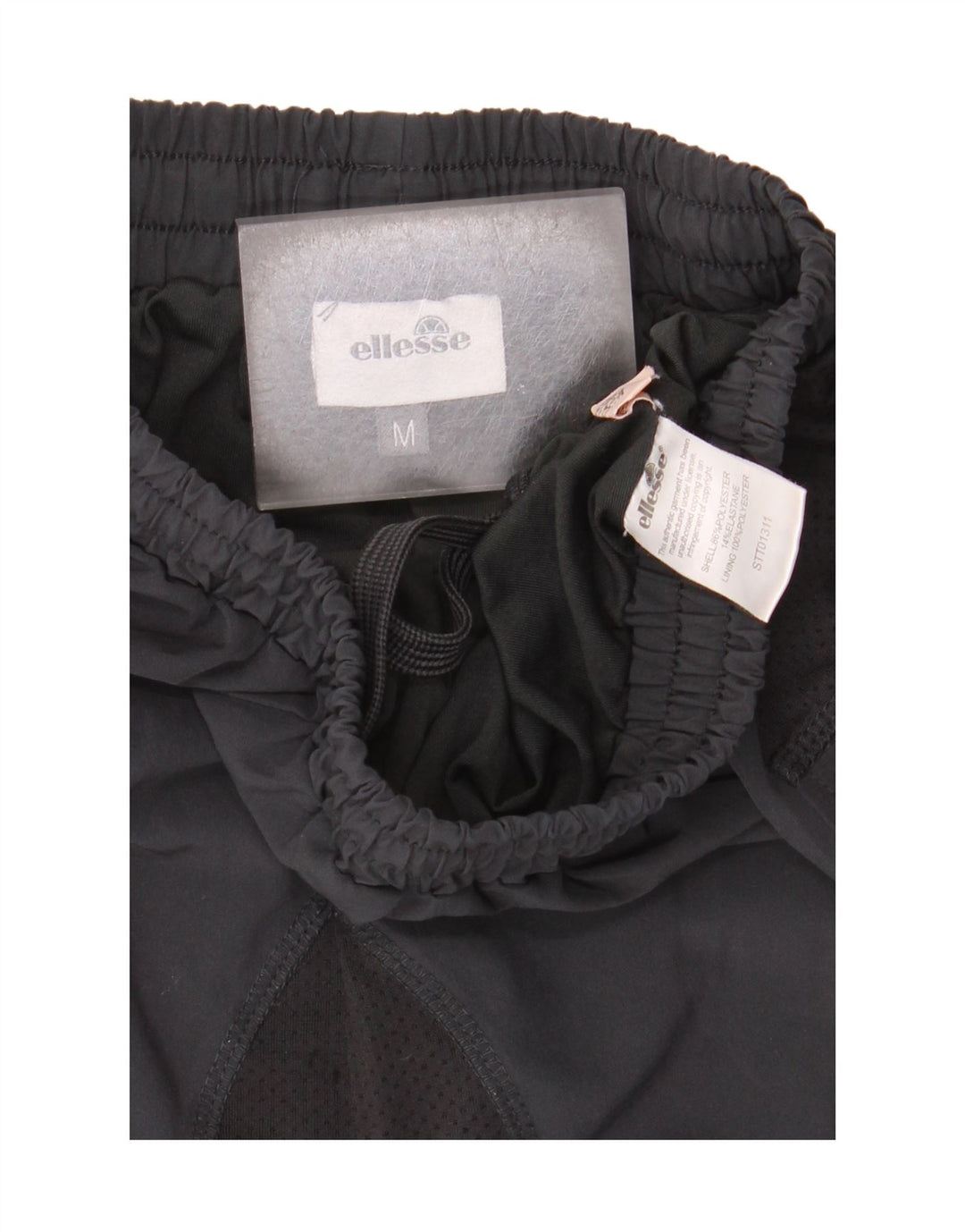 Pantaloni Scurți Sport pentru Bărbați Ellesse, Mărime Medie, Negru Colourblock, Poliester
