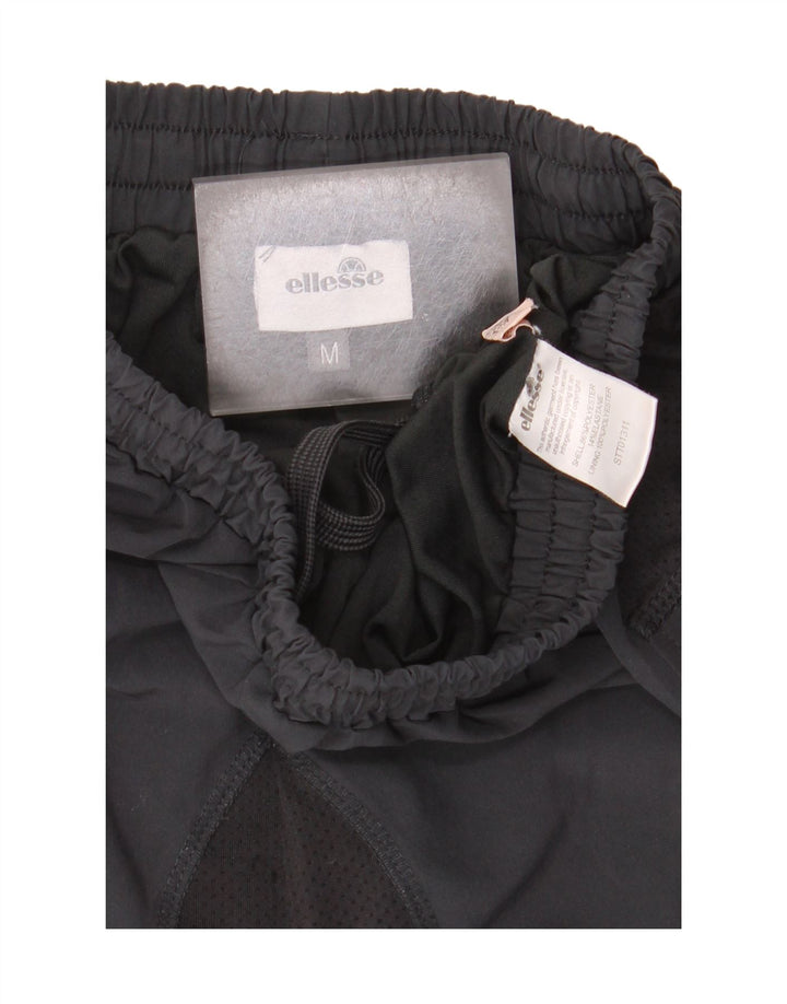 Pantaloni Scurți Sport pentru Bărbați Ellesse, Mărime Medie, Negru Colourblock, Poliester