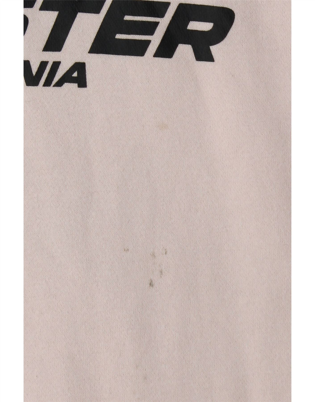 Pulover cu glugă cu grafic pentru bărbați HOLLISTER, mare, alb, din bumbac