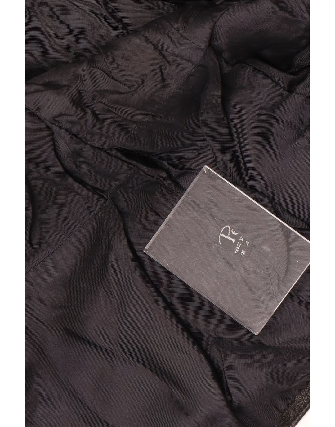 Jachetă de piele pentru femei VINTAGE UK 16, mare, neagră, din piele florală