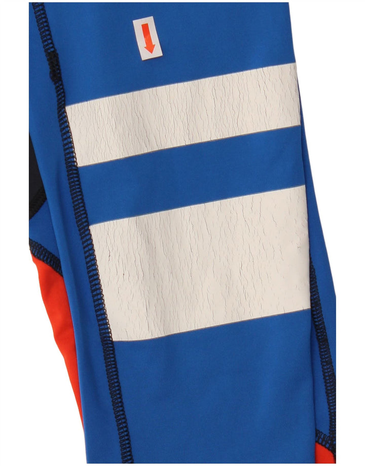 Leggings cu grafică pentru femei Superdry UK 8 mici, bleumarin, color block