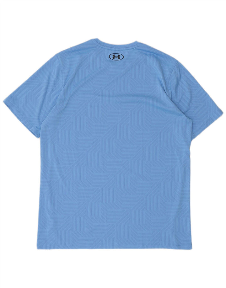Tricou pentru bărbați Under Armour Top Medium Blue Geometric