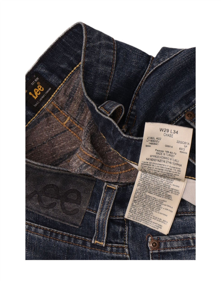 Blugi pentru bărbați Lee Chase Tapered W29 L31 Bumbac albastru