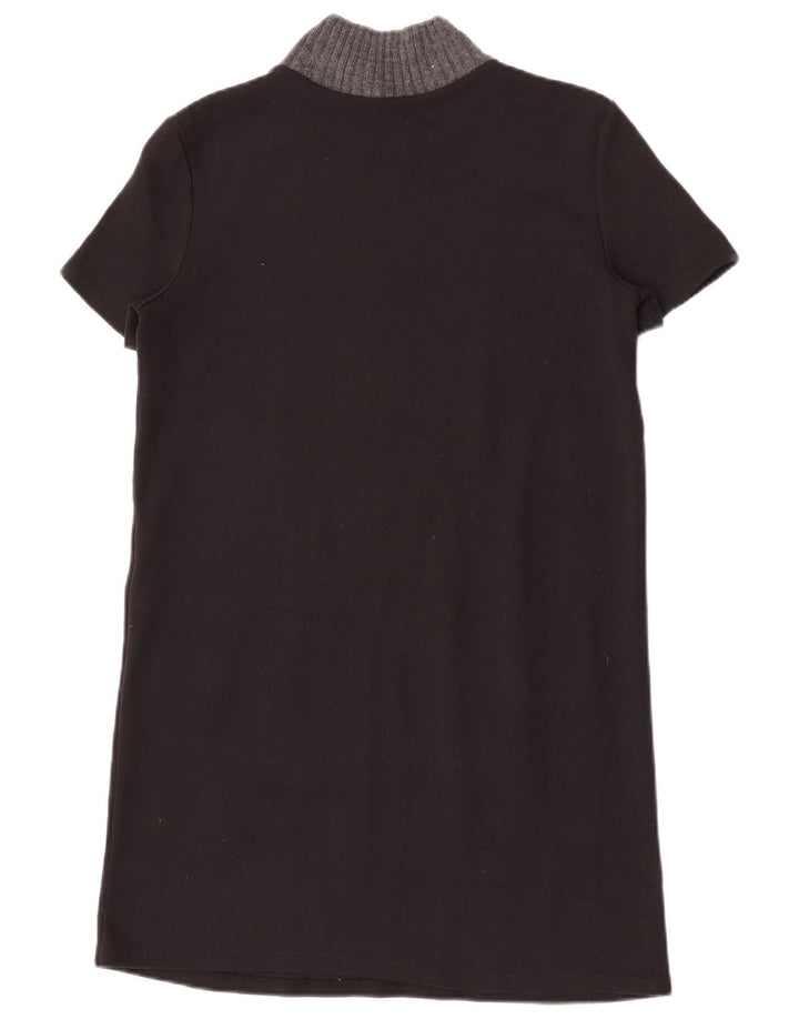 Rochie Schimbată Trafaluc pentru femei Zara UK 12 Medium Black Colorblock Poliester