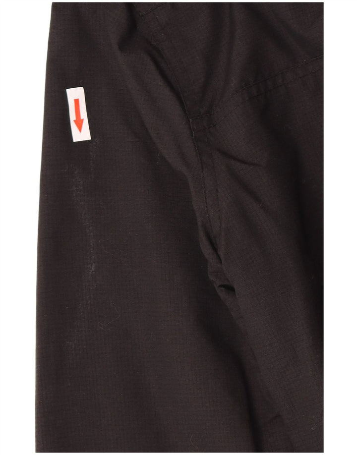 Jachetă Windbreaker cu glugă Superdry pentru femei UK 10 Small Black Nylon
