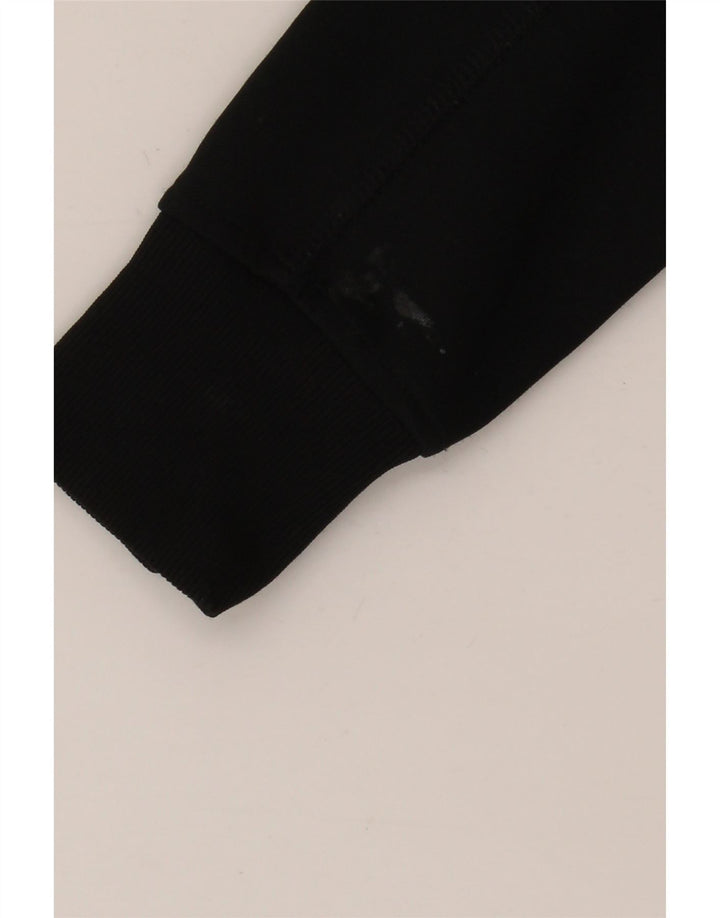 Jachetă de top pentru trening cu grafică Freddy pentru femei UK 10 Poliester negru mic