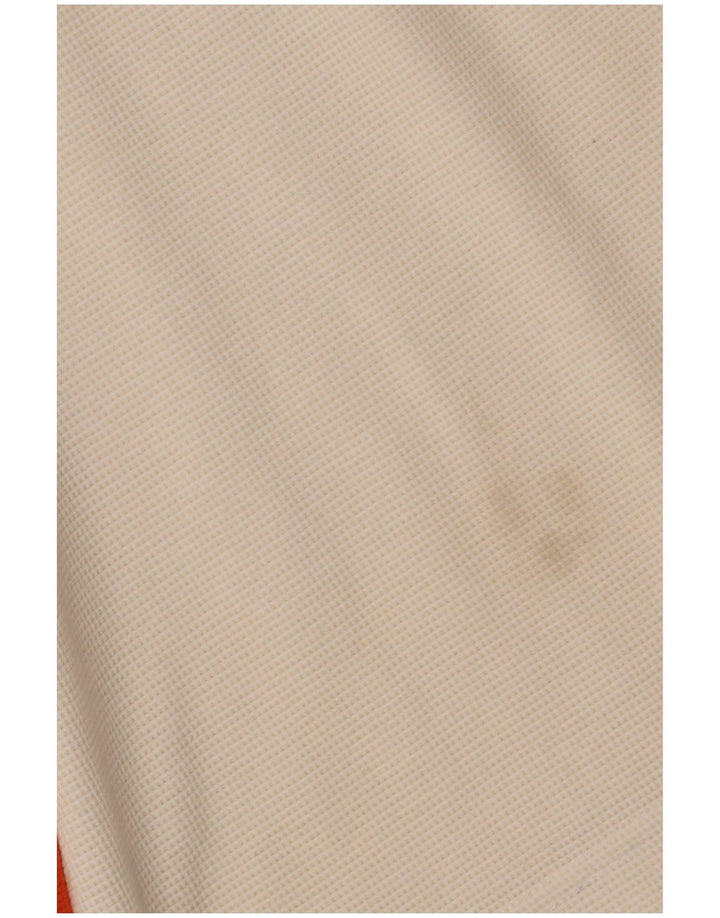 Tricou polo pentru bărbați LOTTO Marea Britanie 36/38 Poliester color alb mic