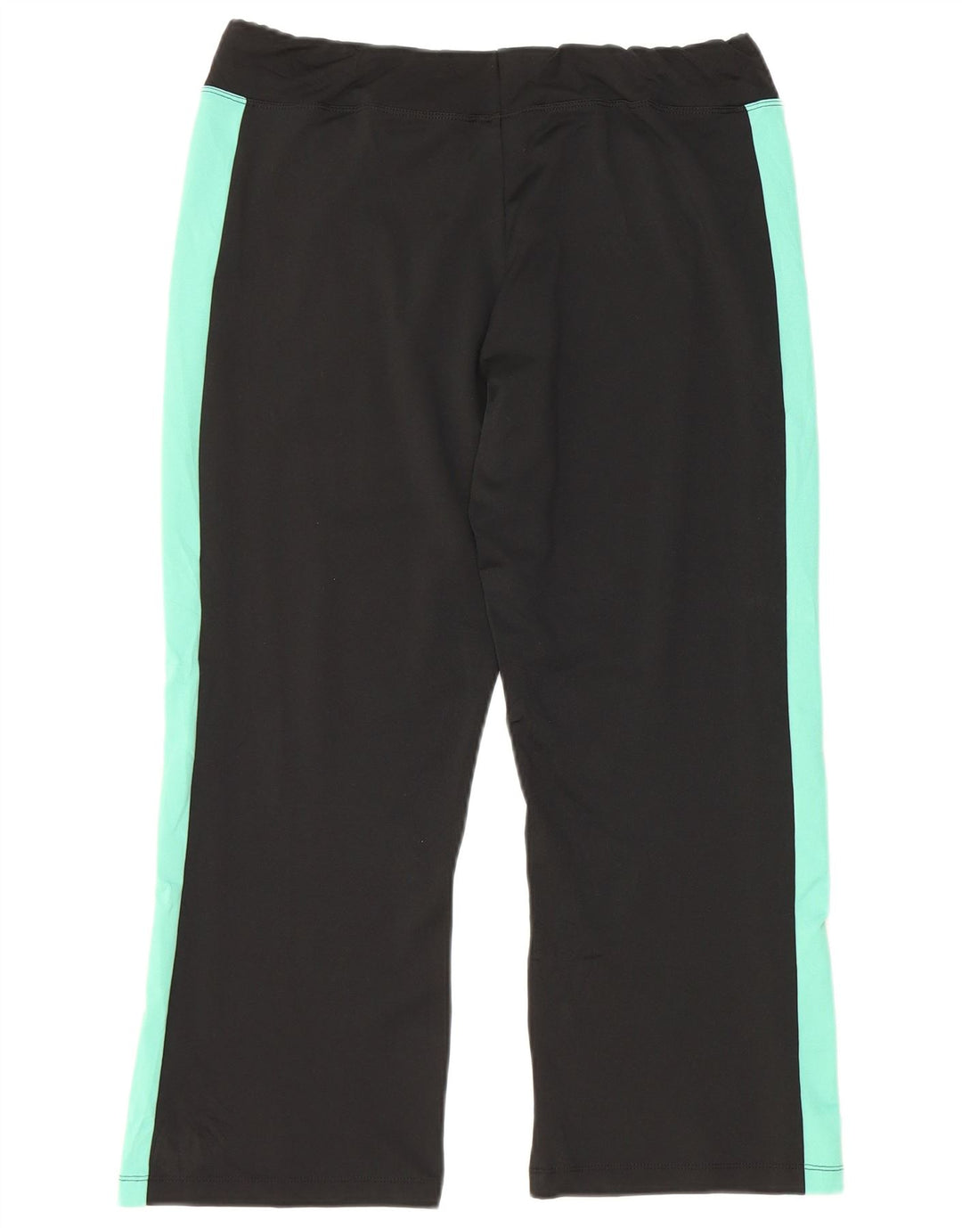 Pantaloni de trening NIKE Capri pentru femei US 12/14, mare, negru, colorblock