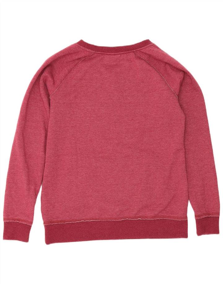 Pulover cu grafic pentru femei Animal UK 12 Poliester roz mediu