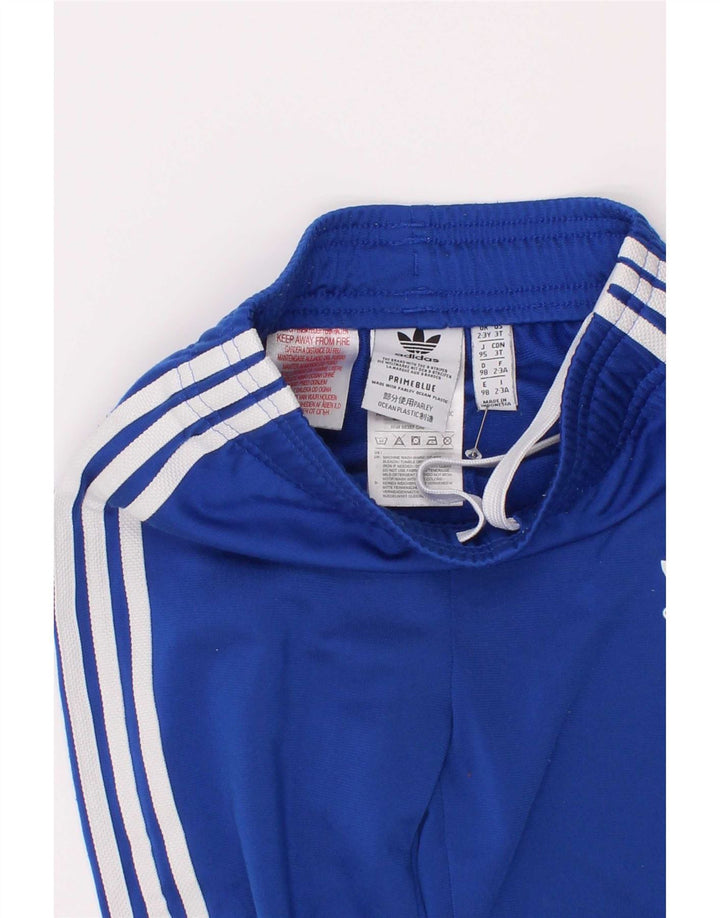 Pantaloni de trening Adidas baieti Joggeri 2-3 ani poliester albastru