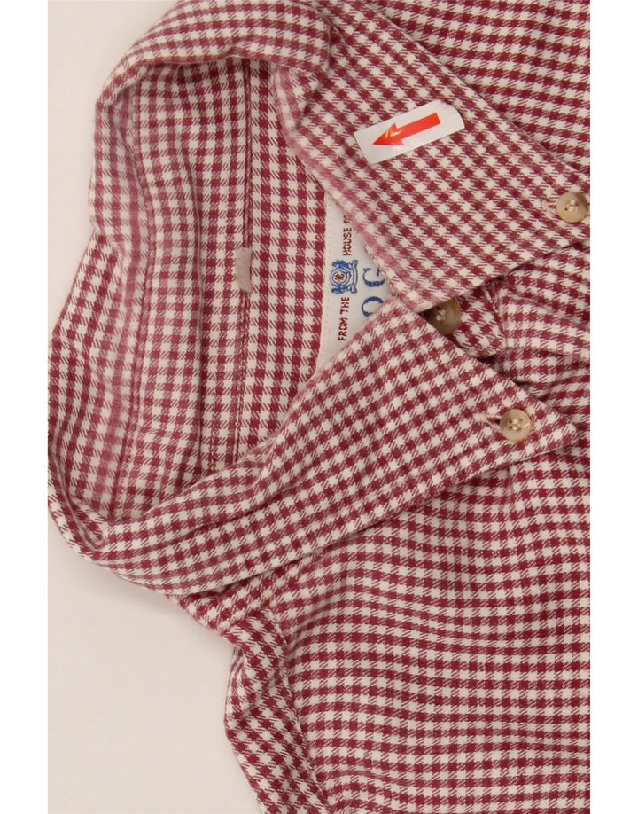 Cămașă Boggi pentru bărbați, mare roșu Gingham