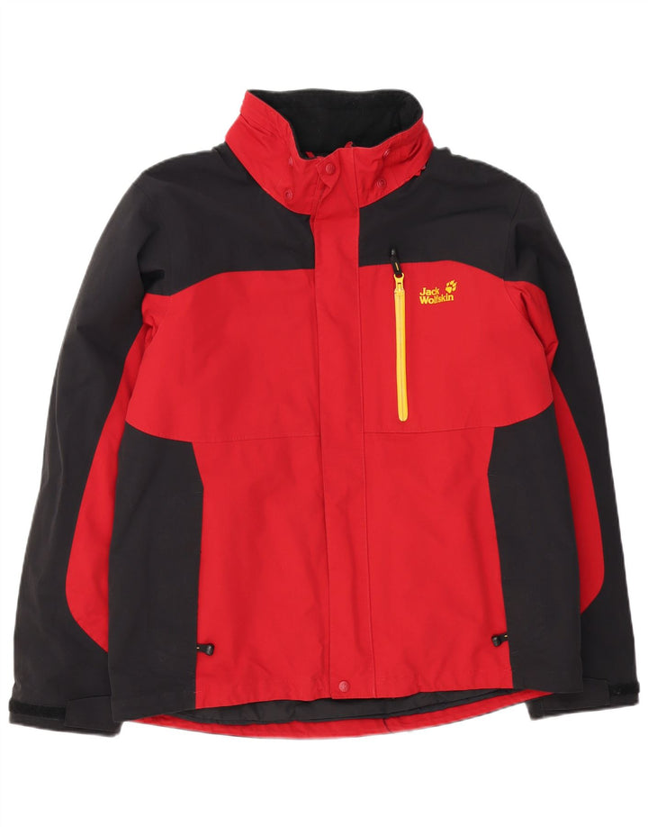 Jack Wolfskin Jack Wolfskin Jacket Jack Wolfskin pentru bărbați UK 40/42, mare, roșu, color block