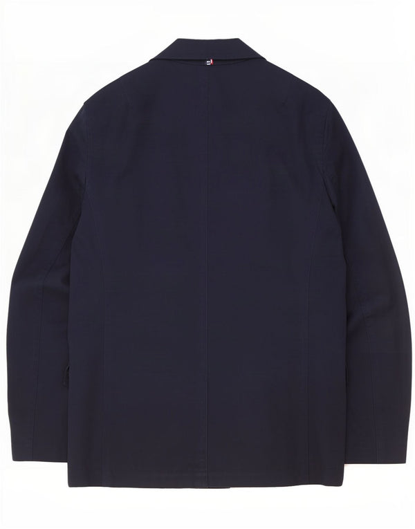 Palton pentru bărbați Tommy Hilfiger UK 40, mare, albastru, bumbac