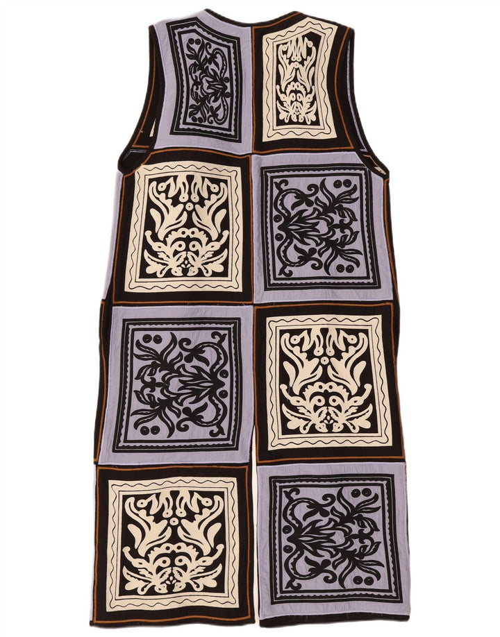 Rochie Sfera fără mâneci pentru femei UK 14 Medium Multicolor Patchwork