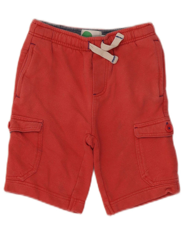 Pantaloni scurti sport Boden Boys 5-6 ani bumbac roșu
