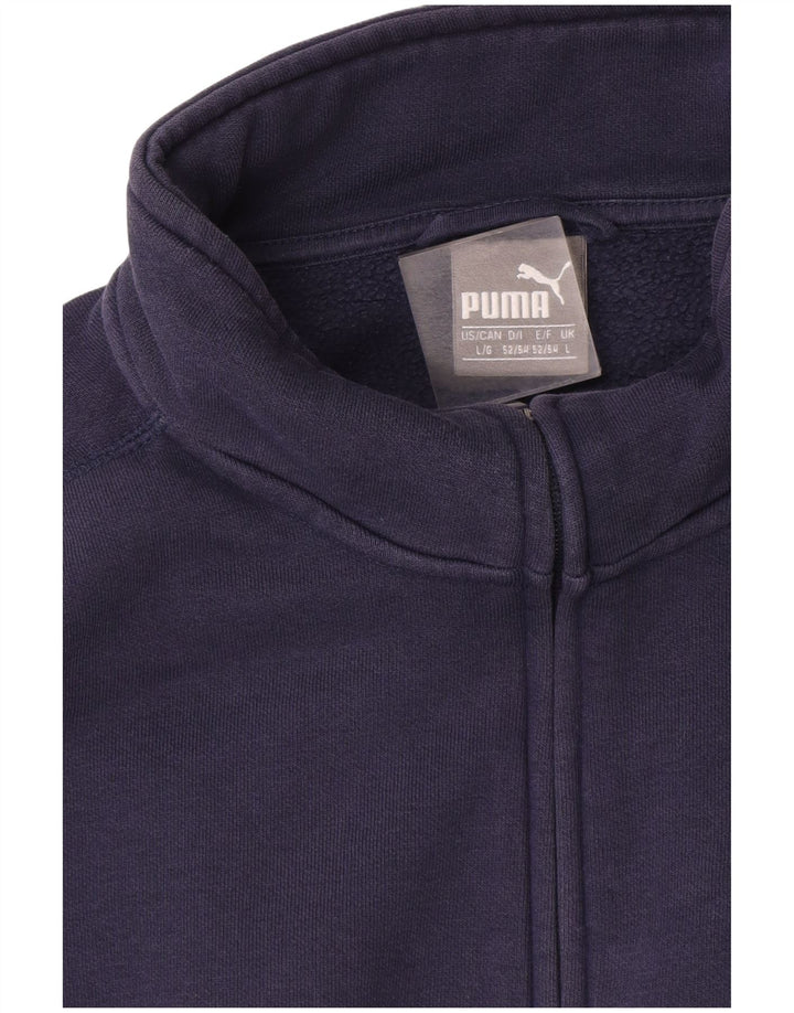 Jachetă de trening pentru bărbați Puma, mare, albastru, bumbac