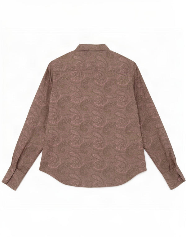 Souleiado Cămașă Femei Mărimea 40 Medium Pink Paisley