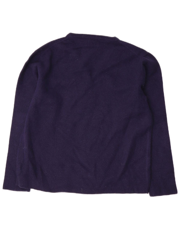 Pulover pentru bărbați Gant cu decolteu în V, 2XL, lână bleumarin