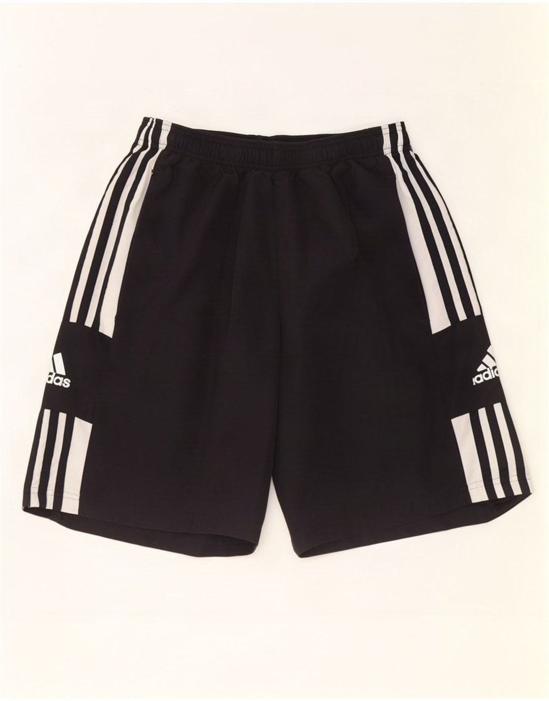 Pantaloni scurți sport pentru bărbați Adidas Aeroready Graphic, poliester mediu negru
