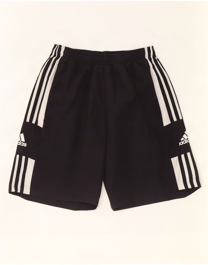 Pantaloni scurți sport pentru bărbați Adidas Aeroready Graphic, poliester mediu negru