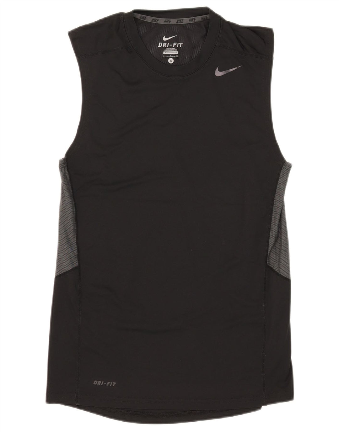 Vesta Nike Dri Fit pentru bărbați, mic, negru, poliester