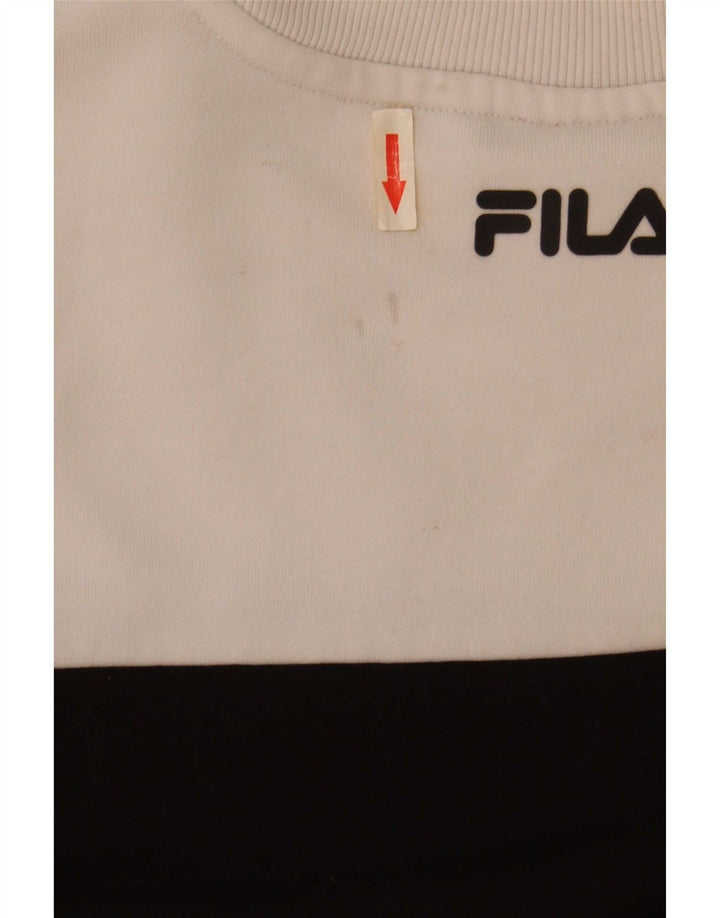 Pulover cu grafic pentru femei Fila UK 14 Medium Multicolor
