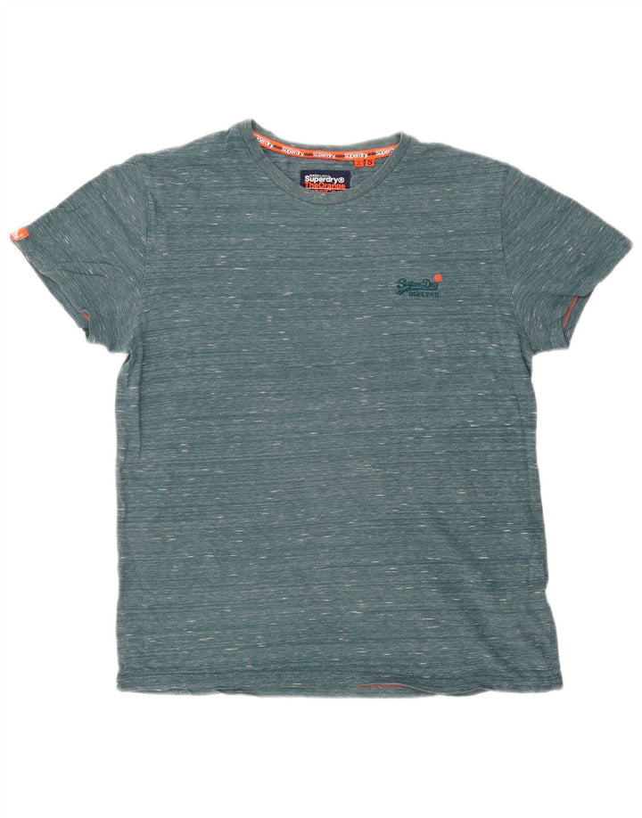Tricou Superdry pentru bărbați Top Small Green Flecked