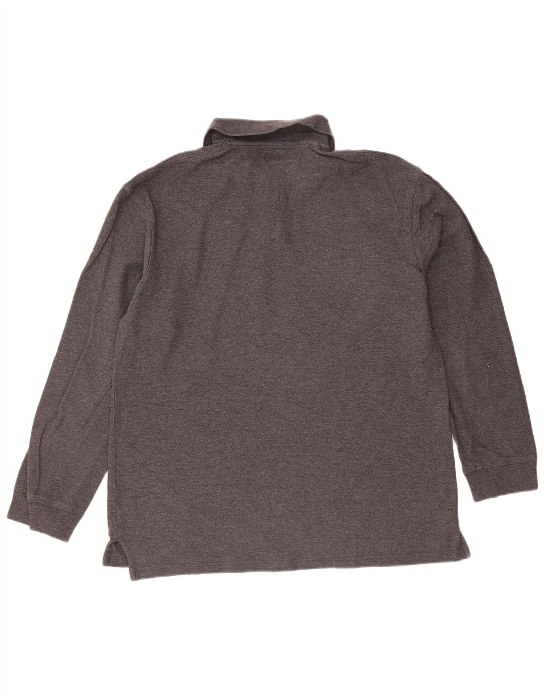 CALVIN KLEIN JEANS Tricou polo cu mânecă lungă pentru băieți 15-16 ani, gri