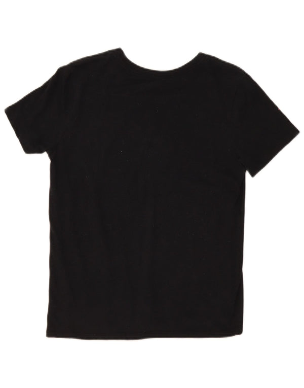 Tricou grafic Nike Dri Fit pentru femei Top UK 10 Small Black