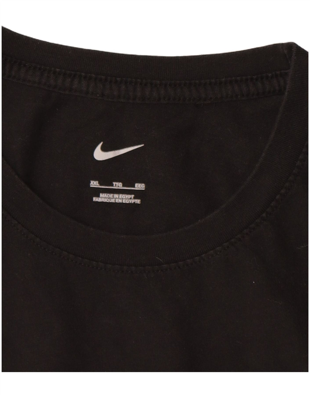 Tricou pentru bărbați NIKE Top 2XL bumbac negru