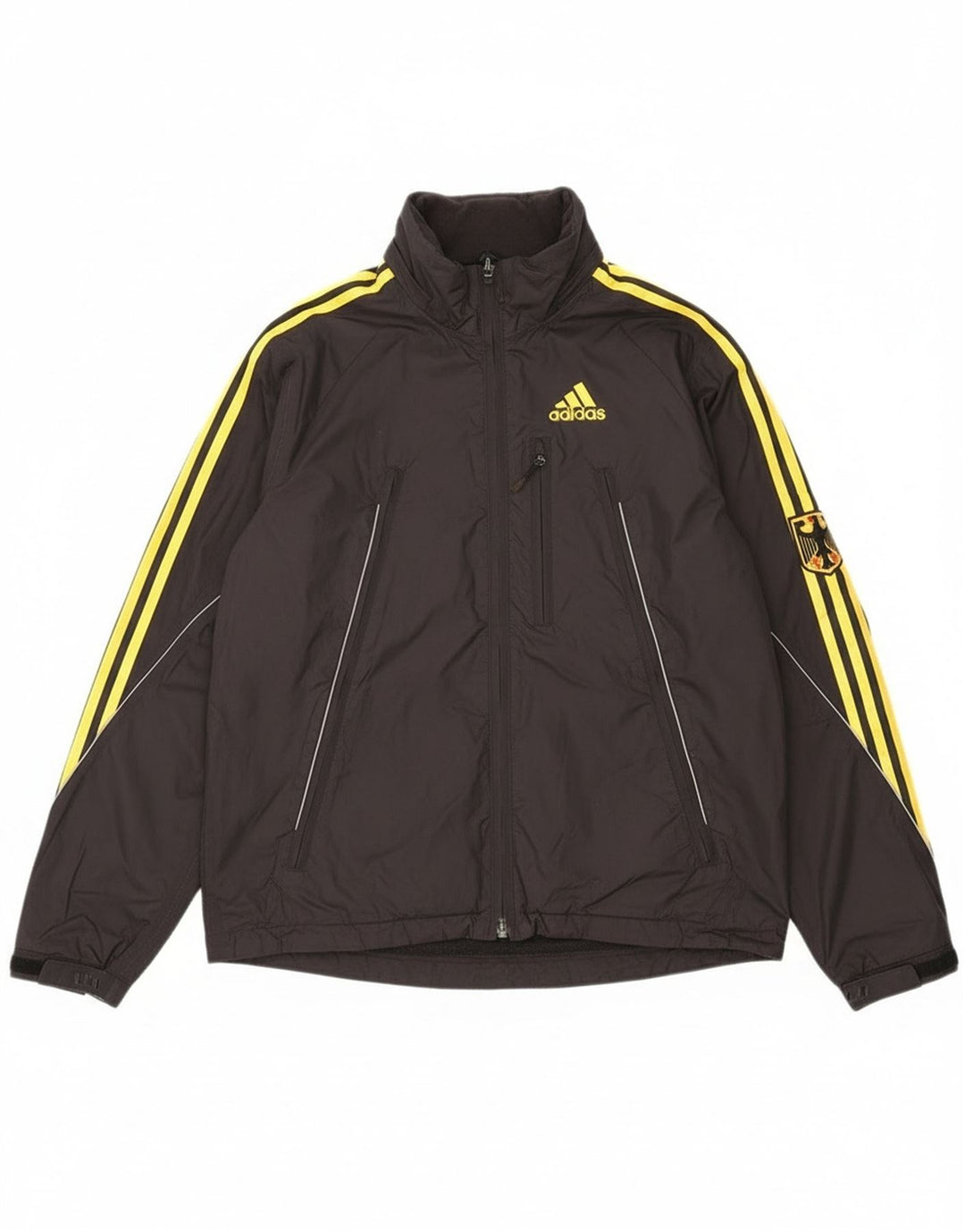 Jachetă pentru bărbați Adidas Germania Graphic Windbreaker UK 38/40 Medium Negru Nylon