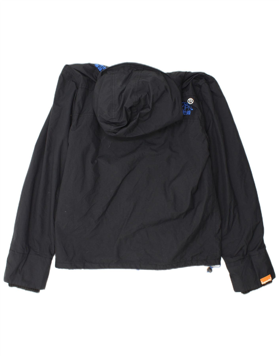 SUPERDRY Jachetă Windbreaker cu grafică pentru femei UK 14 Medium Black