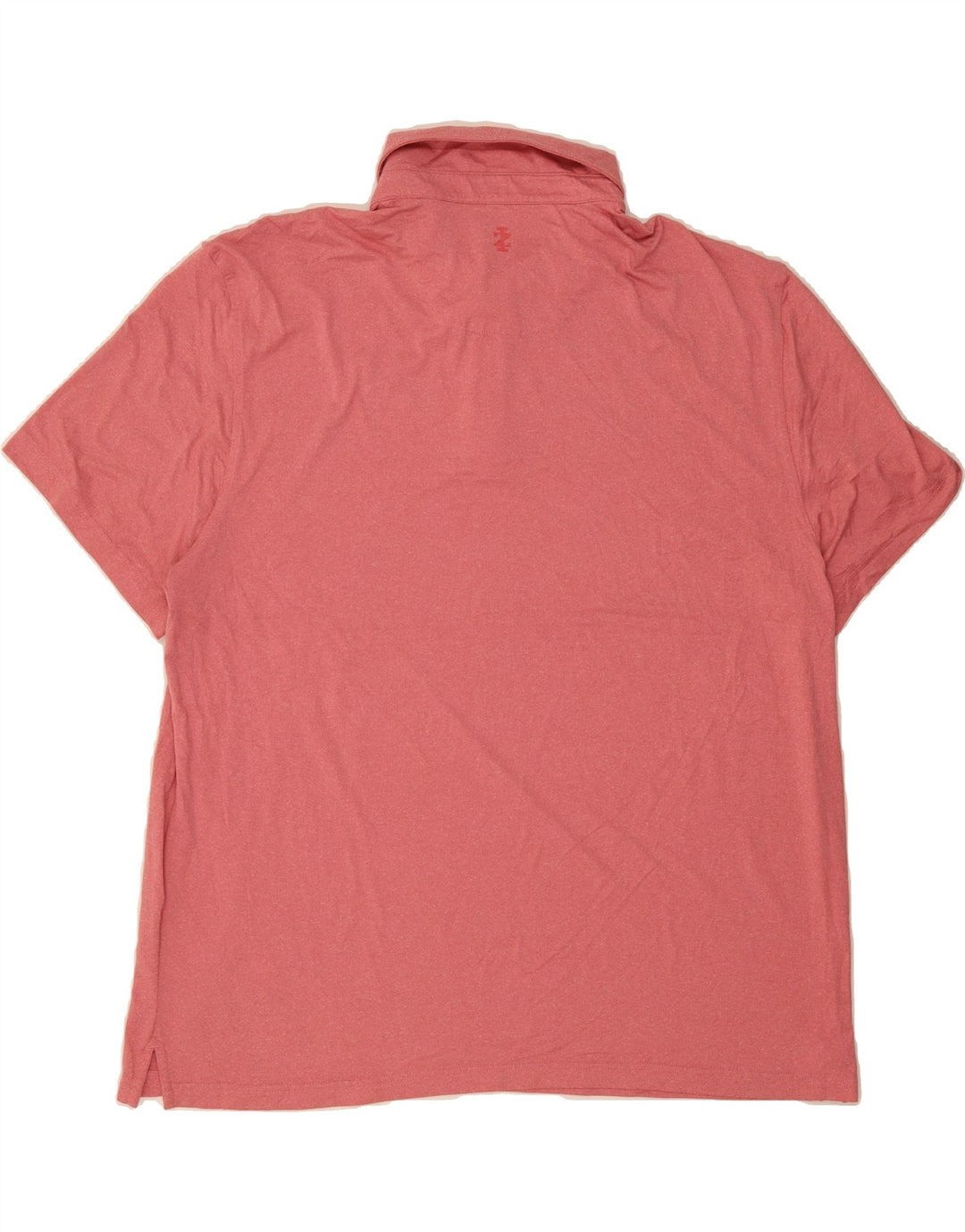 IZOD Mens Golf Polo Shirt 2XL Pink Polyester Vintage Izod and Second-Hand Izod from Messina Hembry 