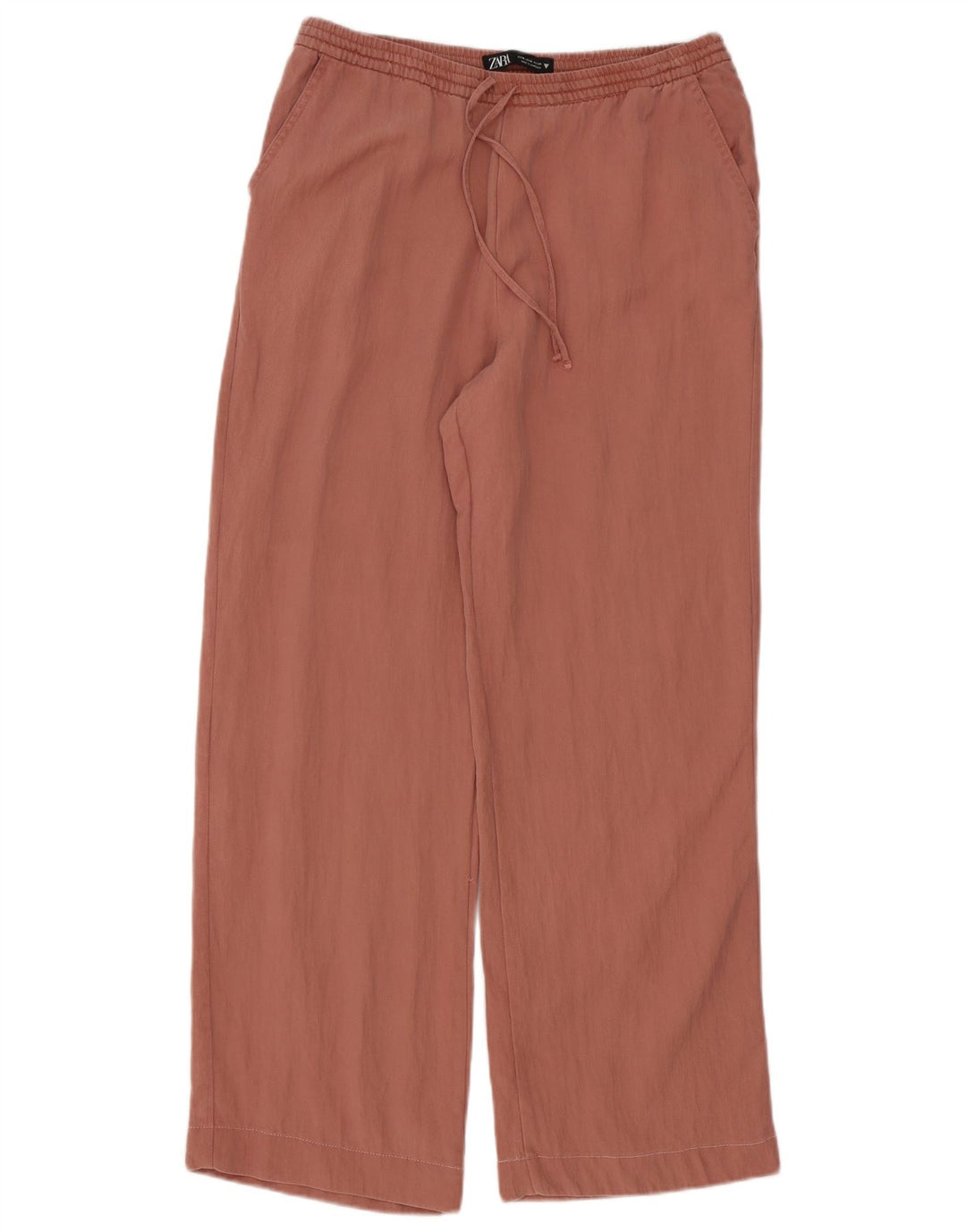 Pantaloni largi pentru femei Zara Mediu L28 L30 Roz