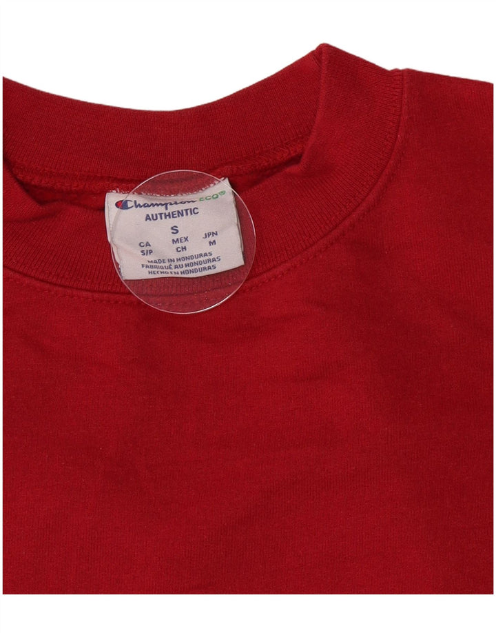 Pulover pentru bărbați Champion Pulover mic din bumbac burgundy