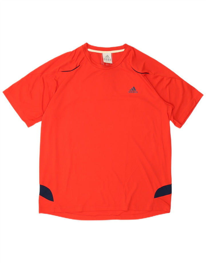 Tricou pentru bărbați Adidas Top XL Roșu Colorblock