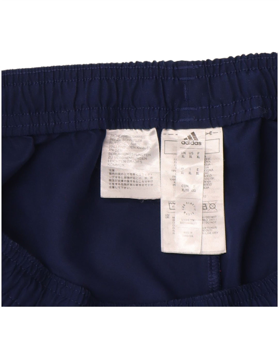 Pantaloni de trening ADIDAS Aeroready pentru bărbați, XL, poliester bleumarin