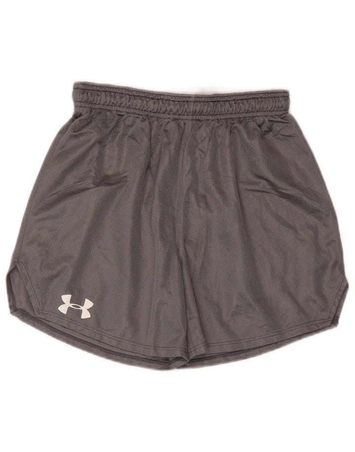 Pantaloni scurti sport pentru femei UNDER ARMOUR UK 10 Small Gri Poliester