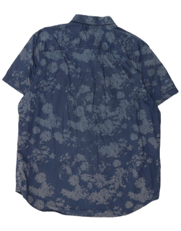 Cămașă cu mânecă scurtă Timberland Earthkeepers pentru bărbați 2XL bleumarin hawaian