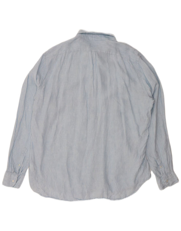 Cămașă J. CREW pentru bărbați, înaltă, cu ajustare clasică, 2XL, in albastru