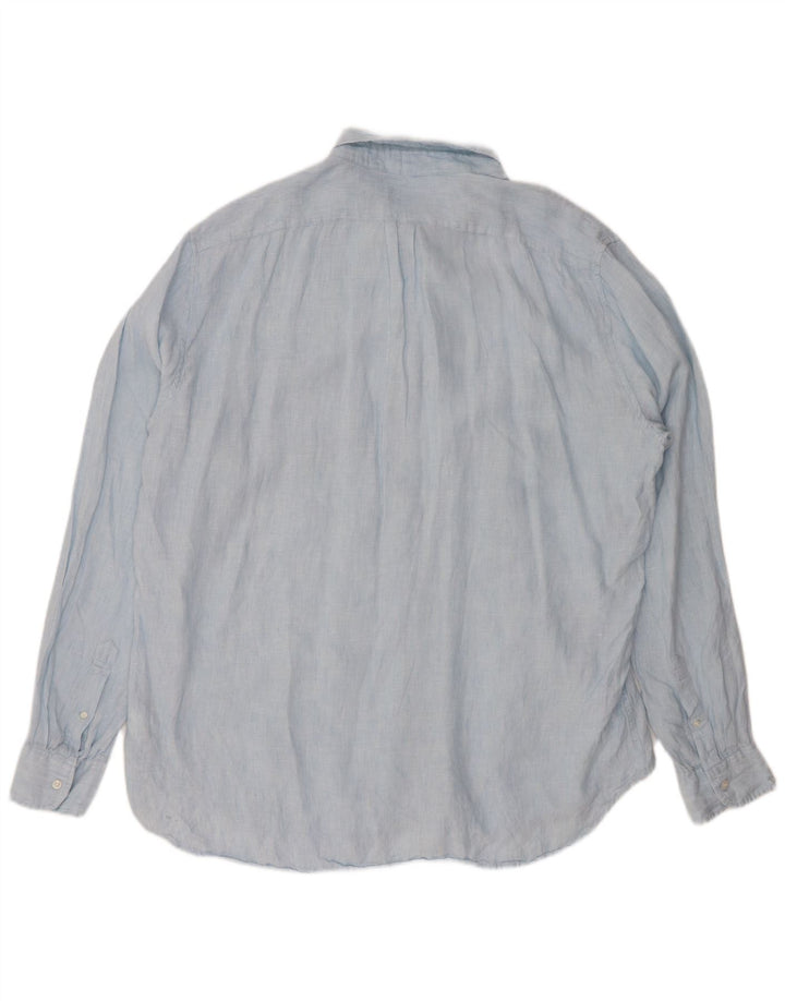 Cămașă J. CREW pentru bărbați, înaltă, cu ajustare clasică, 2XL, in albastru